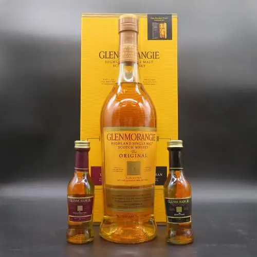 Glenmorangie Pioneer Pack Single Malt Scotch Whisky im Geschenkbox. Edition 2015