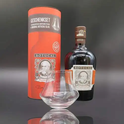 Botucal Mantuano Rum Geschenkset mit Glas 0,7l aus Venezuela