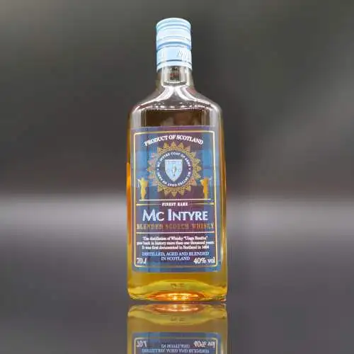 Mc Intyre Finest Rare Blended Scotch Whisky. 0,7L