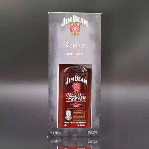 Jim Beam 7 Jahre 45% Vol Limited Distillers Series Frederick Booker Noe III + GB