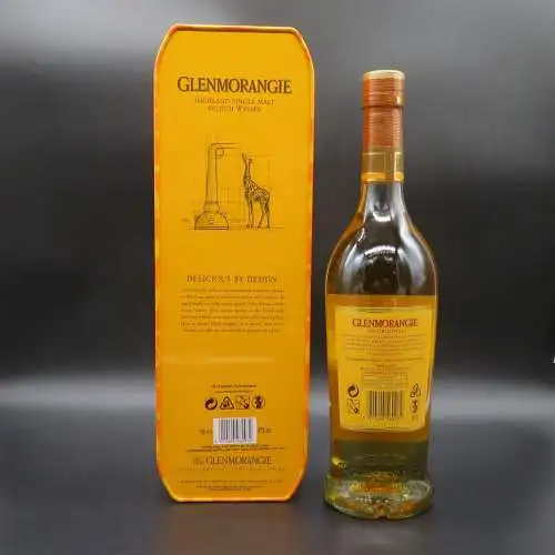 Glenmorangie 10 Jahre The Original "Giraffe" Metal Dose Single Malt Whisky