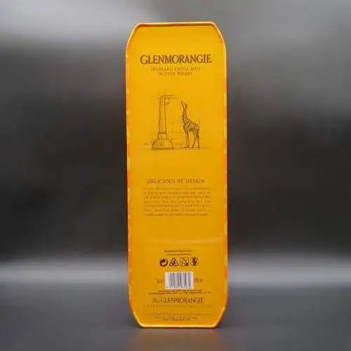 Glenmorangie 10 Jahre The Original "Giraffe" Metal Dose Single Malt Whisky