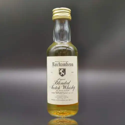 Rochambeau Liquer Blended malt whisky USA. Sammler Miniatur. 50ml 40% Vol.