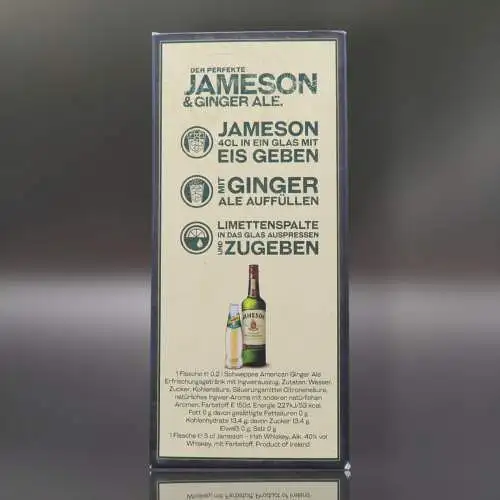 Jameson Irish Whiskey Limited Edition mini set mit Schweppes Ginger Ale im G-Box