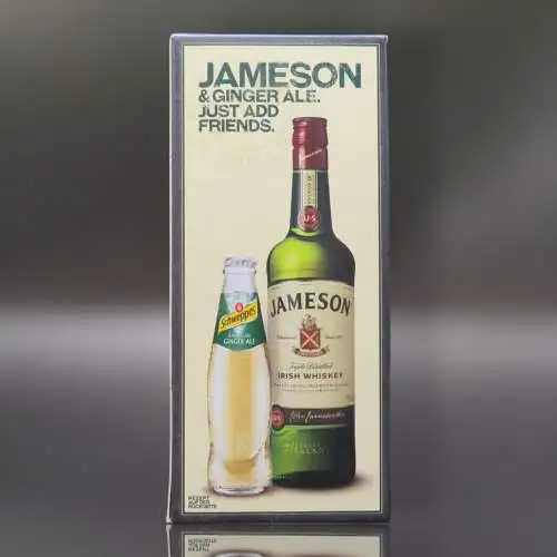 Jameson Irish Whiskey Limited Edition mini set mit Schweppes Ginger Ale im G-Box