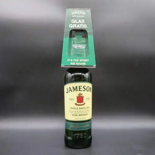 Jameson Irish Whiskey Limited Edition mit Glas 0,7l 40% Vol.