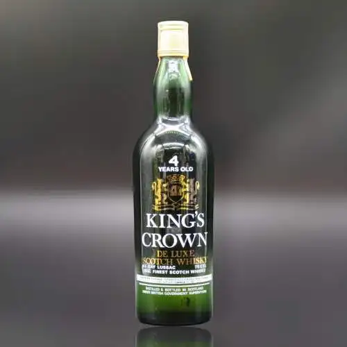 King's Crown 4 year De Luxe Scotch Whisky Abfülljahr 1975 750ml 43% vol.