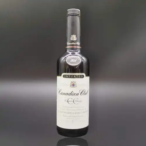 Canadian Club Whisky 6 Jahre - 1990s Abfullung - für Sammler und Kenner