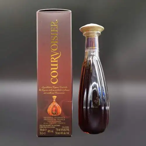 COURVOISIER XO IMPERIAL Cognac Connaisseur / Sammler Flasche mit Geschenkkarton.