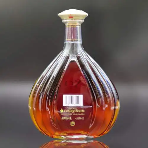 COURVOISIER XO IMPERIAL Cognac Connaisseur / Sammler Flasche mit Geschenkkarton.