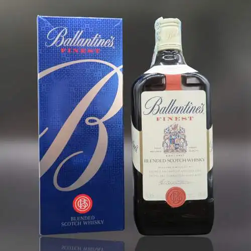 BALLANTINE'S finest blended scotch whisky 2004/6 Dänemark-Italy Ausführung m.Box