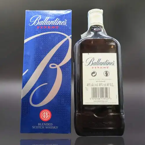 BALLANTINE'S finest blended scotch whisky 2004/6 Dänemark-Italy Ausführung m.Box