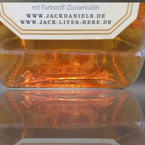 Jack Daniels Honey Tennessee Whiskey Likör 0,7l U.S.A. Produktion. 06.10.20