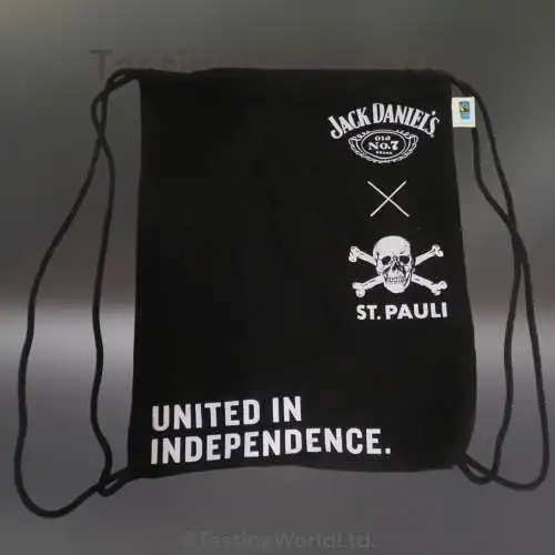 Jack Daniel's No7 "St. Pauli" Logos Sports-tasche, Beutel, Rucksack, Backpack.