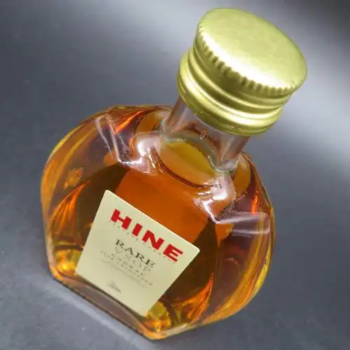 Hine RARE VSOP Cognac fine champagne miniatur alte Label für Sammler Connoisseur