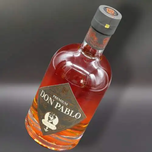 DON PABLO Premium 40% Vol% dark original Rum / Rhum 0,7l.