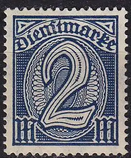 Deutsches Reich Dienstmarken 1920 Michel Nr 32