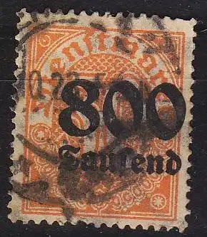 Deutsches Reich Dienstmarken 1923 Michel Nr 95 X