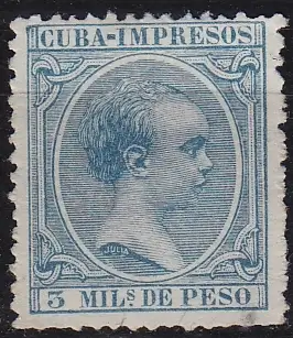KUBA CUBA [1896] MiNr 0109 ( oG/no gum )