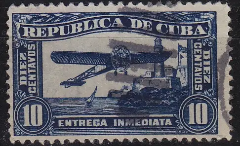 KUBA CUBA [1914] MiNr 0037 ( O/used ) [01] Flugzeuge