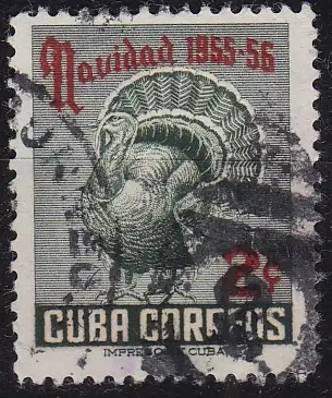 KUBA CUBA [1955] MiNr 0477 ( O/used ) Weihnachten