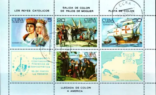 KUBA CUBA [1984] MiNr 2894-97 Block 86 ( O/used )