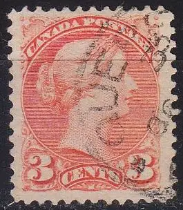 KANADA CANADA [1870] MiNr 0028 cA ( O/used ) [01]