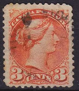 KANADA CANADA [1870] MiNr 0028 cA ( O/used ) [04]
