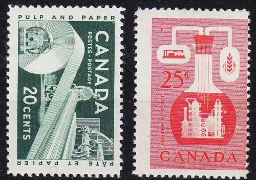 KANADA CANADA [1956] MiNr 0309-10 ( **/mnh )