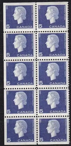 KANADA CANADA [1962] MiNr 0352 ( **/mnh ) [01] 10er ob li un geschnitten!!
