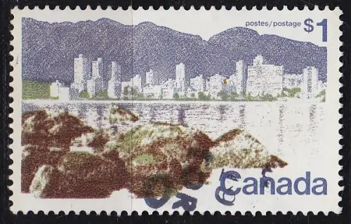 KANADA CANADA [1972] MiNr 0496 DyII ( O/used ) Bauwerke