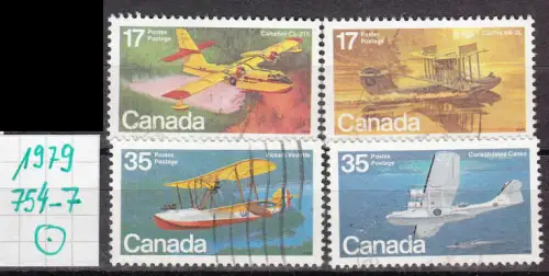 KANADA CANADA [1979] MiNr 0754-57 ( O/used ) [02] Flugzeug