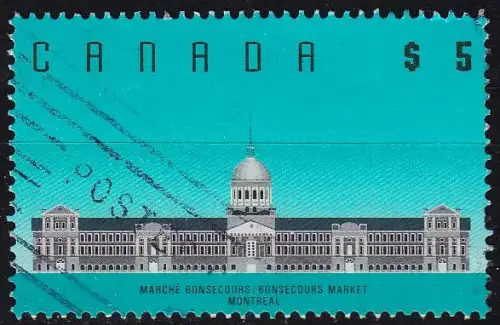 KANADA CANADA [1990] MiNr 1181 II ( O/used ) Bauwerke