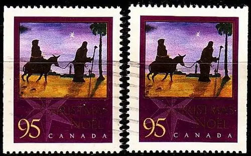 KANADA CANADA [2000] MiNr 1941 D l,r ( O/used ) Weihnachten