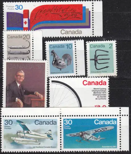 KANADA CANADA [Lot] 50 ( **/mnh ) gute Marken