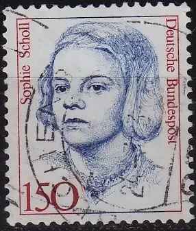 GERMANY BUND [1991] MiNr 1497 ( O/used ) Berühmte Frauen