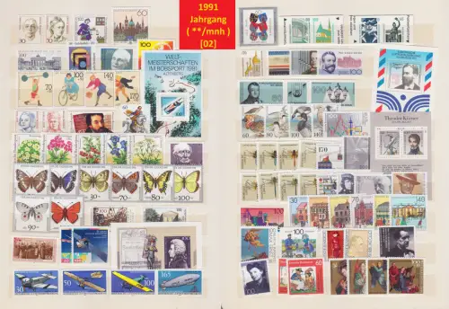 GERMANY BUND [1991] Jahrgang ( **/mnh ) [02]