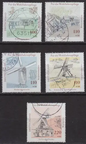 GERMANY BUND [1997] MiNr 1948-52 ( O/used ) [04] Bauwerke