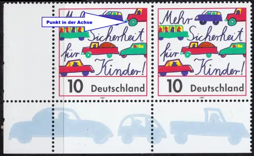 GERMANY BUND [1997] MiNr 1954 F6B ( **/mnh ) [02] Plattenfehler