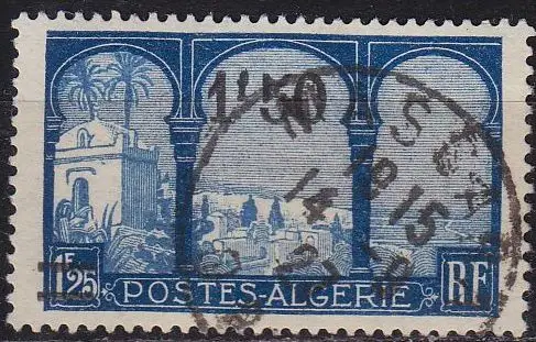 ALGERIEN ALGERIA [1927] MiNr 0077 ( O/used ) Architektur