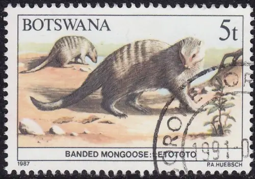 BOTSWANA [1987] MiNr 0407 ( O/used ) Tiere