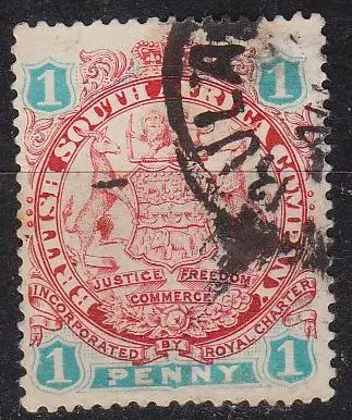 BRIT.SOUTHAFRICA COMPANY [1896] MiNr 0026 II ( O/used )