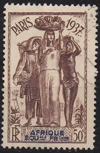 FRANZ. ÄQUATORIAL AFRIKA AEF [1937] MiNr 0078 ( O/used )