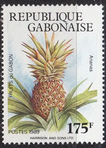 GABUN GABON [1989] MiNr 1038 ( **/mnh ) Pflanzen