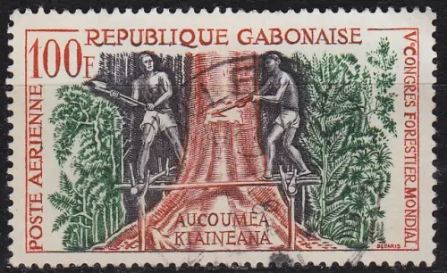 GABUN GABON [1960] MiNr 0155 ( O/used ) Pflanzen