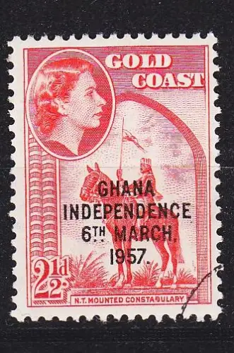 GHANA [1957] MiNr 0009 ( O/used )