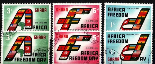 GHANA [1960] MiNr 0077-79 ( **/mnh )
