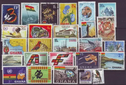 GHANA [Lot] 01 ( O/used )