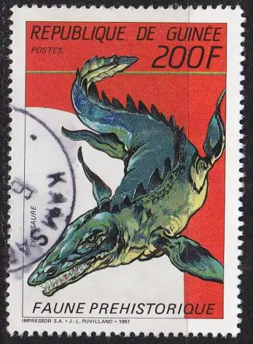 GUINEA [1987] MiNr 1168 ( O/used ) Tiere