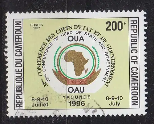 KAMERUN CAMEROON [1996] MiNr 1222 ( O/used )